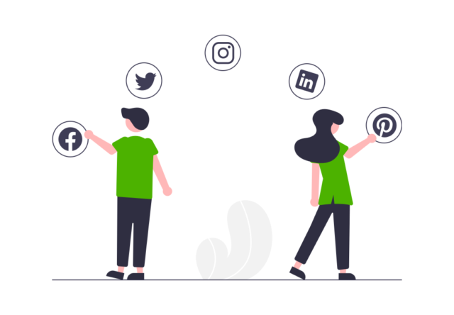 Social Media ist modern